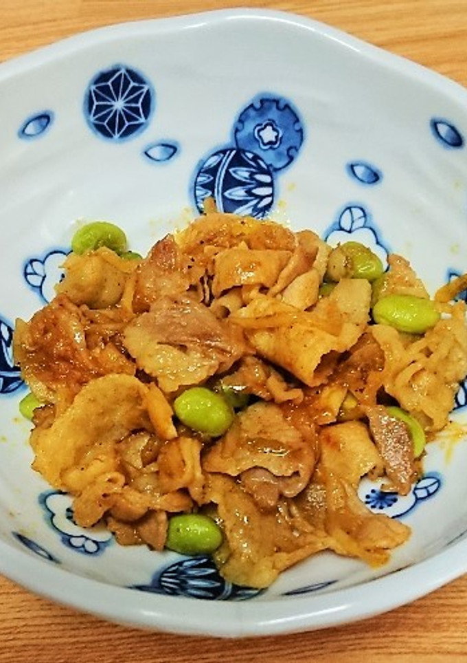豚肉の白だしカレー炒め-レシピのメイン写真
