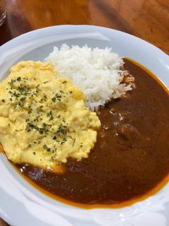 ふわとろスクランブルエッグカレー-レシピのメイン写真