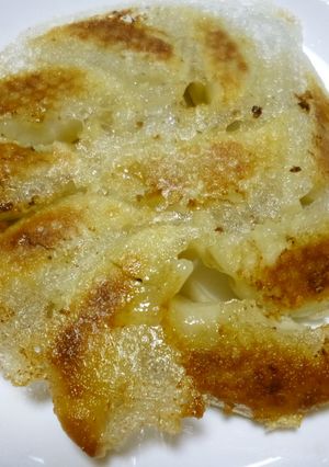 冷凍餃子で「羽根つき餃子」の作り方♪-レシピのメイン写真
