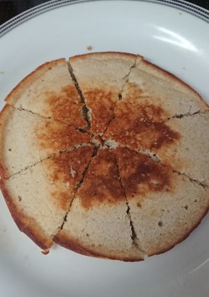 砂糖不使用 米粉と豆乳のホットケーキ-レシピのメイン写真