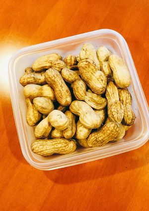 生落花生の塩茹で-レシピのメイン写真
