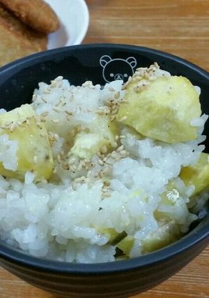 炊飯器で簡単!!餅米入りモチモチ栗ご飯-レシピのメイン写真