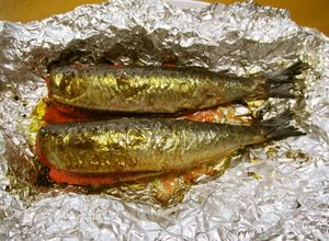 魚焼きグリルで「いわし明太」を焼くコツ♪-レシピのメイン写真