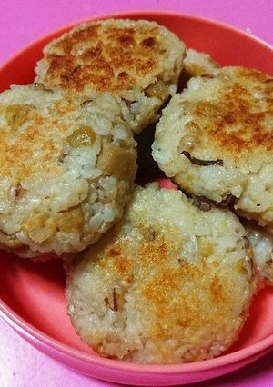 リメイク！さつまいもご飯でおやき-レシピのメイン写真