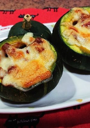 坊っちゃんカボチャのチーズ焼き☆-レシピのメイン写真