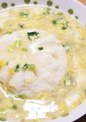肉まんの卵スープ煮-レシピのメイン写真