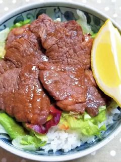 牛カルビ丼-レシピのメイン写真