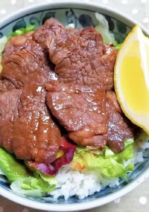 牛カルビ丼-レシピのメイン写真