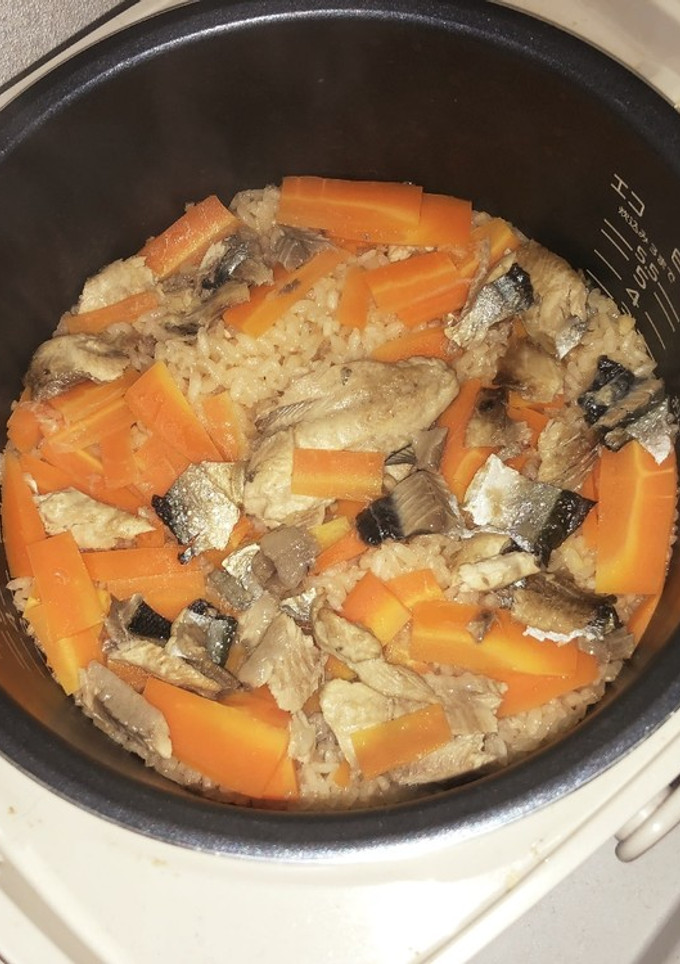 秋刀魚の炊き込みご飯-レシピのメイン写真