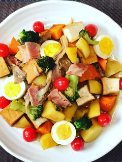 野菜と厚揚げのコンビネーション(^^)-レシピのメイン写真