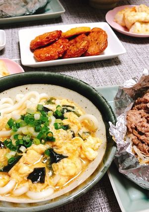 卵あんかけうどん-レシピのメイン写真