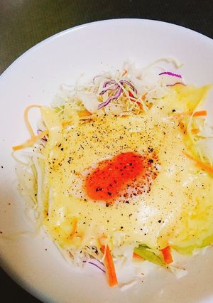 千切り野菜で！巣ごもりたまご-レシピのメイン写真