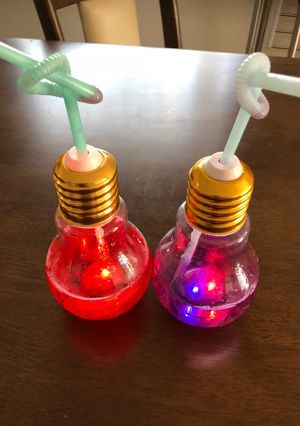 簡単 残ったかき氷シロップで電球ソーダ-レシピのメイン写真