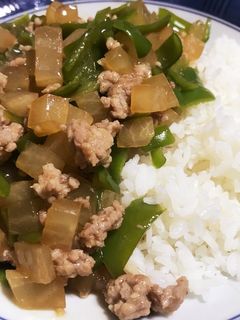 チンジャオロース風どんぶり〜大根入り〜-レシピのメイン写真
