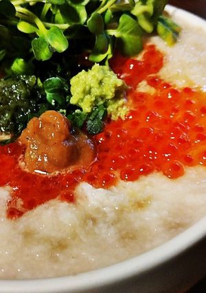 鮪トロロのイクラ乗せ！-レシピのメイン写真