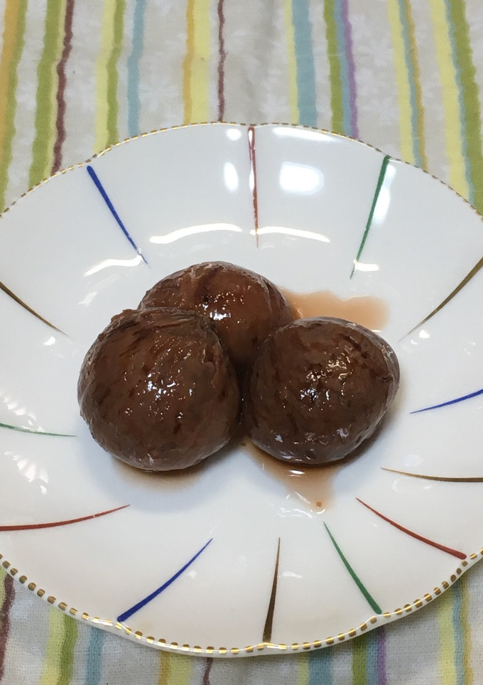 秋♫栗の渋皮煮-レシピのメイン写真