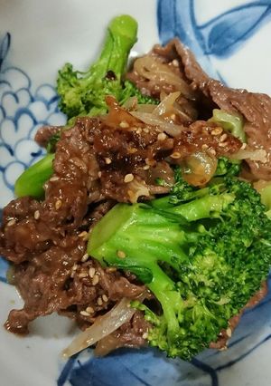 牛肉とブロッコリーの中華風炒め-レシピのメイン写真