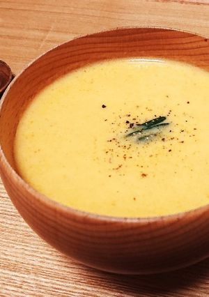 牛乳なしでも濃厚！☆人参の豆乳ポタージュ-レシピのメイン写真