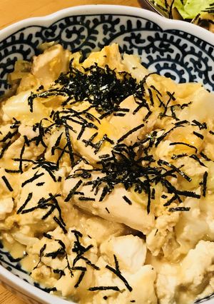 鶏肉と豆腐のキャベツ・チャンプルー-レシピのメイン写真