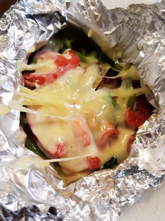 野菜だけのチーズホイル焼き-レシピのメイン写真