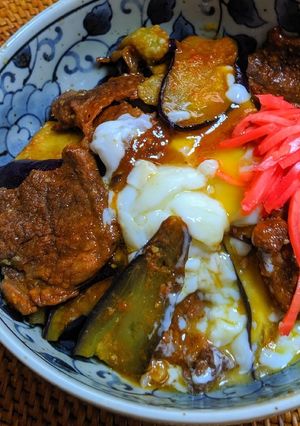 ピリ辛カルビ丼-レシピのメイン写真