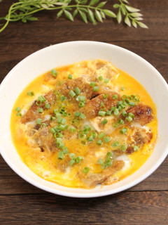 レンジで簡単!ペーパーカツ丼-レシピのメイン写真