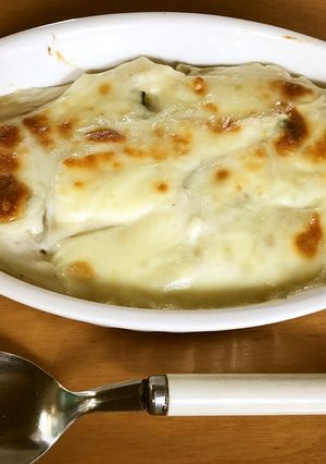 ホワイトソースから作るかぼちゃグラタン-レシピのメイン写真
