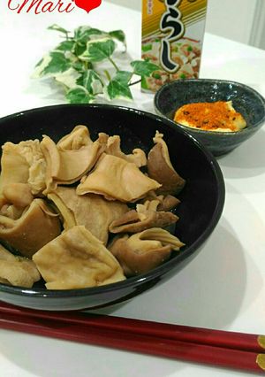 ねりからし+旦那さんが好きなもつ煮込み-レシピのメイン写真