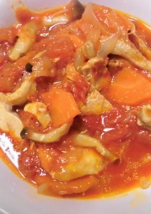 しめじ&椎茸&トマト煮-レシピのメイン写真