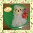 動物園☆アルパカさんのキャラ弁❤