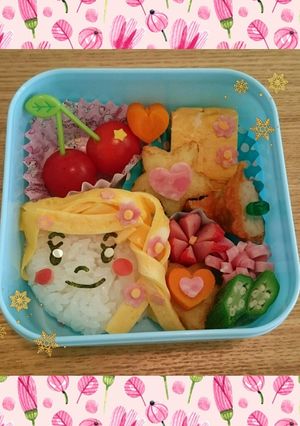 ラプンツェルのキャラ弁❤-レシピのメイン写真