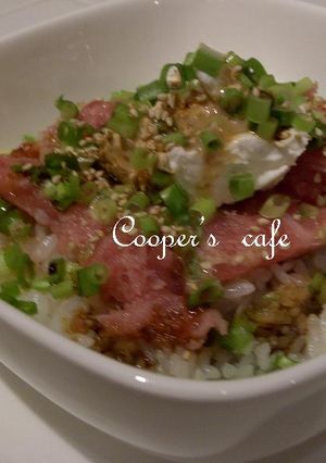 cafe風ねぎトロ丼-レシピのメイン写真