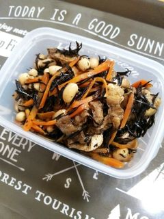 クィーンクック☆ひじきと大豆の煮物-レシピのメイン写真