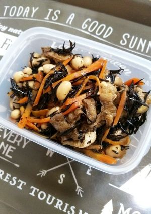 クィーンクック☆ひじきと大豆の煮物-レシピのメイン写真
