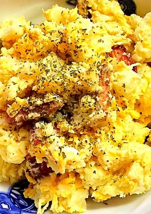 カリカリベーコンのポテサラ-レシピのメイン写真