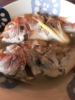 連子鯛の甘酒煮-レシピのメイン写真
