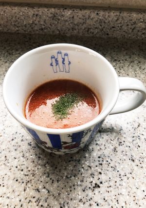 野菜ジュースがスープに変身-レシピのメイン写真