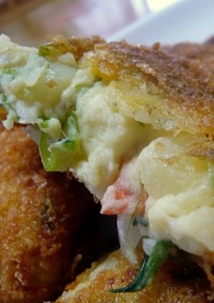 ポテトサラダ de　コロッケ-レシピのメイン写真