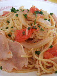 生ハムとあるものパスタ-レシピのメイン写真