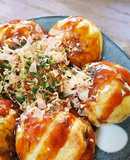 冷凍たこ焼きを外カリ、中ジュワで♪