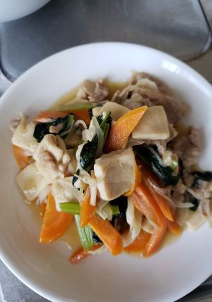 豚肉と高野豆腐の野菜炒め-レシピのメイン写真