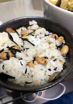 余ったひじき煮でひじきご飯-レシピのメイン写真