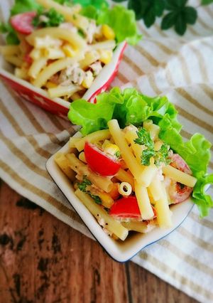 簡単.:*♡ミニトマトのマカロニサラダ-レシピのメイン写真