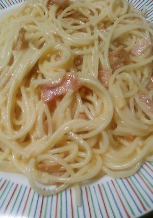真似したカルボナーラの覚書と注意点-レシピのメイン写真