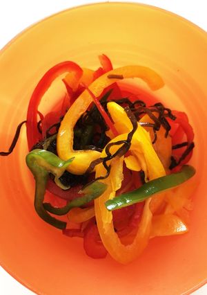 超簡単混ぜるパプリカの冷菜-レシピのメイン写真