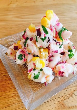 はんぺんと漬物のマヨ和え-レシピのメイン写真