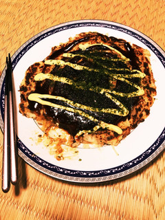 隠し味入り!ふわとろお好み焼き(ˊᗜˋ)-レシピのメイン写真