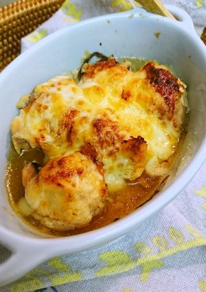 鮭缶のピリ辛チャンチャンチーズ焼き-レシピのメイン写真