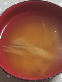 ミョウガの味噌汁-レシピのメイン写真