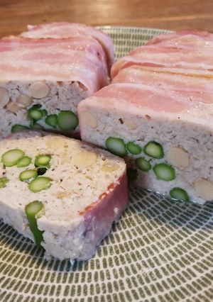 簡単！低GI！鶏とアスパラのテリーヌ-レシピのメイン写真
